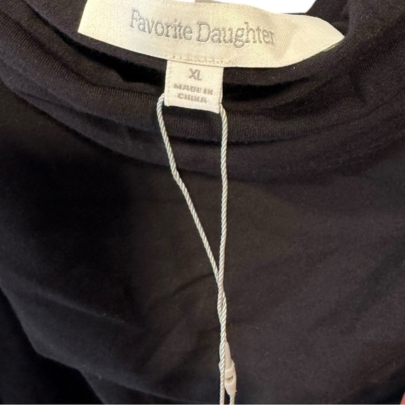 Favorite Daughter Night Out Ruched Off Shoulder Top XL - Picture 9 of 9